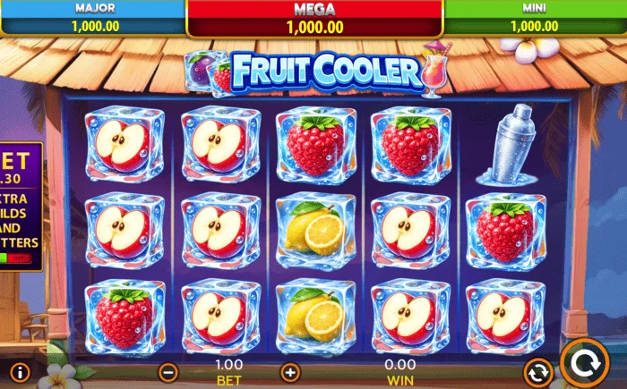 Ekrani i lojës Fruit Cooler